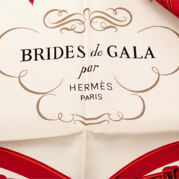 Pre-Loved Hermes Brides de Gala Silk Scarf - Picture 6 of 7